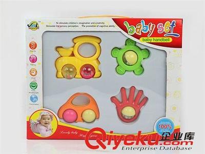 供應(yīng)嬰兒搖鈴（4只裝） 實用益智科教玩具為寶寶成長護航
